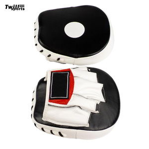 Haute qualité en cuir boxe Muay Thai Sanda MMA Taekwondo Sanda main cible combat libre avec bloc d'entraînement hautement élastique - Product Image 2