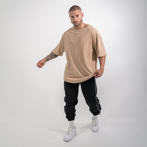 เสื้อยืดคอกลมทรงหลวมระบายอากาศได้ดีเสื้อโอเวอร์ไซส์ - Product Image 3