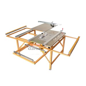 Scie à panneaux portative mini pliable 220V, styles horizontal et vertical, état neuf ou d'occasion, pour le travail du bois, moteur 2.6kW, lame 1500mm - Product Image 2