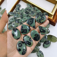 Cabochons en vrac de qualité supérieure en jaspe Kambaba rubis naturel, taille coussin, 12-30mm, 3-9g, pour bijoux haut de gamme