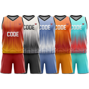 ชุดบาสเก็ตบอลใช้ได้ทุกเพศชุดบาสเก็ตบอลสำหรับผู้ชายและผู้หญิงชุดเปล่าแบบกลับด้านได้ - Product Image 1