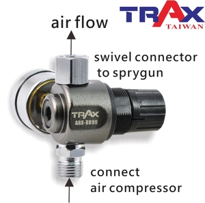 ตัวควบคุมแรงดันลมแบบไดอะแฟรม รุ่น ARX-BR99 130 กรัม 1.0~15psi แบบหน้าปัด - Product Image 5