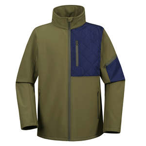 Veste Softshell Tactique Personnalisée pour Homme, Coupe-Vent, Polaire, à Capuche, pour Sports de Plein Air, Tenue de Travail Hiver, Fermeture Éclair, Coupe Ample, Fermeture Avant - Product Image 4