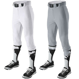Pantalon de baseball personnalisé unisexe de haute qualité, respirant, pour adultes, baseball, softball, taille plus, séchage rapide, antibactérien, anti-UV 4 - Product Image 1