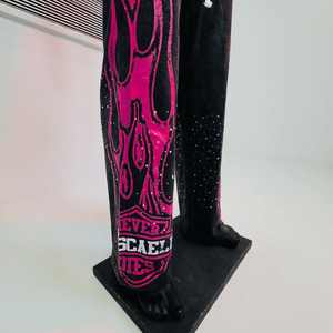 Ensemble streetwear d'hiver personnalisé pour homme, coupe évasée, antibactérien, grande taille, réversible, 100 % coton, longueur intégrale, coupe oversize - Product Image 5