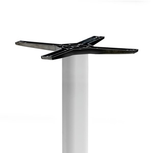 Die-Cast Aluminium <b>Table</b> Base Height 73 cm 4-Star <b>Foot</b> Adjustable <b>Feet</b> for Restaurant Cafe Bistro <b>Tables</b> Made in Italy - Product Image 3