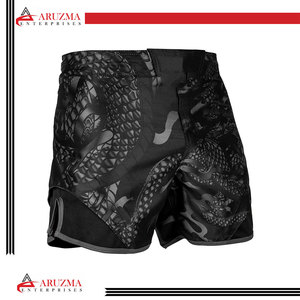 Short de combat MMA personnalisé imprimé en 3D pour l'entraînement au Jiu-Jitsu, la salle de sport, la boxe - Product Image 6