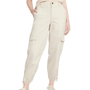 Pantalones Cargo Personalizados para Mujer, Cintura Alta, Estilo Utilitario, con Bolsillos Grandes, Ropa Casual de Calle, Venta al por Mayor - Product Image 1