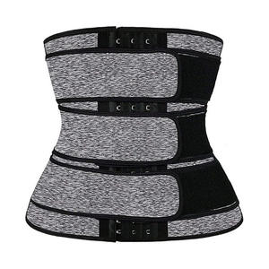Corset de sport unisexe pour la remise en forme, la perte de poids et la compression de la taille, bande de compression en néoprène antidérapante, accessoire d'équipement - Product Image 3