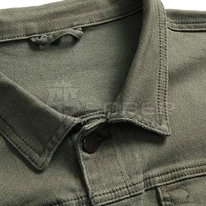 Veste en jean pour hommes fabriquée en usine pour l'hiver Meilleur prix bas quantité minimale de commande dernière conception en gros - Product Image 3
