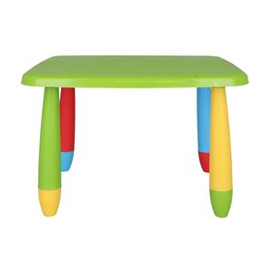 WELL HOME Tavolino rettangolare in plastica verde per bambini 73x58x48 cm - Product Image 6