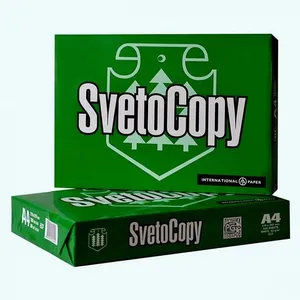 100% целлюлозная бумага 80gsm SvetoCopy A4/копировальная бумага SvetoCopy A4/копировальная бумага A4 оптовая цена