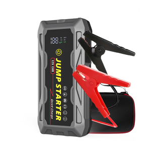Démarreur de <span class=keywords><strong>voiture</strong></span> 3000A 12V, booster de <span class=keywords><strong>batterie</strong></span> portable, chargeur rapide QC3.0, lumière LED pour tous les moteurs <span class=keywords><strong>essence</strong></span> et <span class=keywords><strong>diesel</strong></span>, universel - Product Image 1