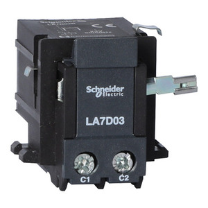 Relè di sovraccarico termico TeSys D SCHNEIDER ELECTRIC LA7D03F 110 V DC/AC con sgancio elettrico remoto - Product Image 1