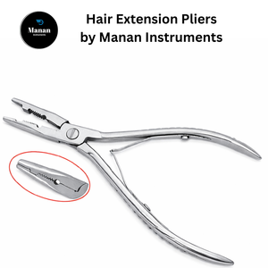 Pinzas de Alta Calidad para Extensiones de Cabello con Micro Anillos, Herramienta de Salón de Acero Inoxidable - Product Image 2