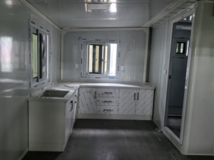 Maison préfabriquée Maison de conteneur d'expédition Maison de conteneur de 40 pieds Prix compétitif Maison de conteneur d'expédition de 40 pieds - Product Image 2