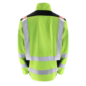 Chaqueta de trabajo de invierno pesada para hombre personalizada Hi Vis Impermeable Construcción industrial Seguridad de alta visibilidad para ropa de trabajo al aire libre - Product Image 2