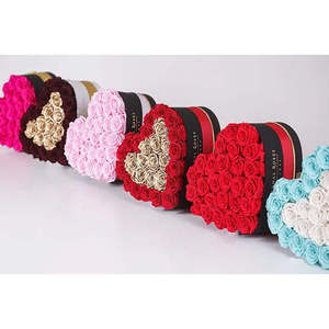 Grand Chelsea Romantic Style Eternal Rose Gift Box Preserved for Decorative Use on Mother's Day Valentine's Day Graduation - Product Image 4