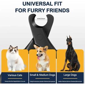 FLAMIA JABZ Coupe-ongles professionnel écologique pour animaux de compagnie Lames tranchantes en acier inoxydable de qualité supérieure Conception sûre pour les animaux de compagnie - Product Image 2