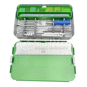 Juego ortopédico de alta calidad con soporte de aguja y herramientas de bloqueo de hueso incluido juego ortopédico quirúrgico - Product Image 5