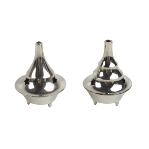 Quemador de incienso de diseño de mesa, Metal de latón con acabado pulido para decoración de acentos para el hogar, soporte de incienso de alta calidad - Product Image 4