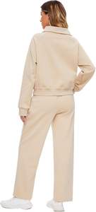 Conjunto de Sudadera con capucha y pantalones cortos para mujer, elegante y personalizado, cómodo traje de salón - Product Image 3