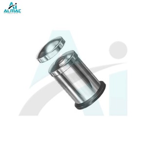 Dispensador de algodón Methot de acero inoxidable ALMAC sin tapa, contenedor de grado médico para almacenamiento de algodón en hospitales y clínicas - Product Image 5