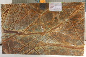 Baldosas de mármol marrón de selva tropical, bloques de azulejos - Product Image 2
