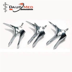 Juego de colposcopio de acero inoxidable Manual reutilizable, exámenes ginecológicos, instrumentos de espéculo Vaginal, uso de primeros auxilios para Hospital - Product Image 1