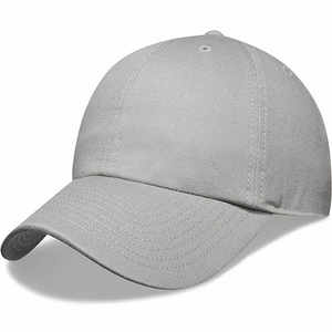 Casquettes de baseball à boucle métallique, casquettes à 6 panneaux, casquette en cuir à boucle métallique unisexe - Product Image 2