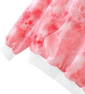 Sudadera con Capucha y Pantalones Deportivos con Estampado Tie Dye, Precio de Fábrica OEM, Sudadera con Capucha Tie Dye para Hombre/Mujer, 100% Algodón, Sudadera con Capucha Tie Dye - Product Image 3