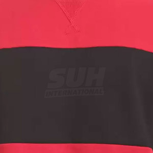 Sudaderas de Hombre de Talla Grande con Contraste de Color, 100% Algodón, Sudadera de Invierno con Cuello Redondo, Informal, de Forro Polar, Ecológica y Transpirable - Product Image 6