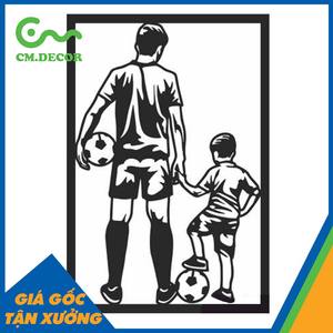 Modern Football-Themed Abstract Portrait Painting Custom-Size <b>Canvas</b> with Glass Diamond Material for Wall Decoration Living Room - Product Image 1