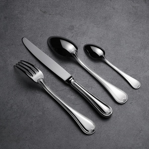 Cubiertos Elegantes de Acero Inoxidable con Mangos Florales, Calidad Premium para Fiestas, Uso en Interiores/Exteriores - Product Image 5