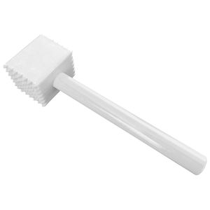 Maillet à viande - carré - plastique - blanc - 75x100x350mm - Product Image 1