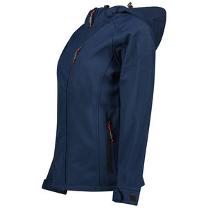 Veste Softshell pour femmes, automne, coupe-vent et imperméable, coque en nylon, légère, respirante, pour un usage régulier - Product Image 3