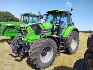 Tracteur Deutz Fahr Agrotron 6185 TTV prêt à l'emploi, 85 CV, 4 roues motrices avec pompe à vendre, optimisé pour le labour, la plantation et les opérations agricoles - Product Image 6