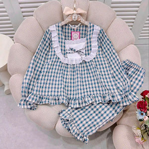 [COSTURA DE FÁBRICA] PW55 Pijamas de mujer 100% tela de algodón para ayudar al usuario a sentirse cómodo en todas las actividades 2025 - Product Image 3