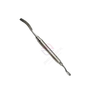 Lima de Hueso Profesional de Acero Inoxidable Personalizada, de Doble Extremo |   Herramienta Quirúrgica Ortopédica y Dental para Procedimientos Clínicos - Product Image 1