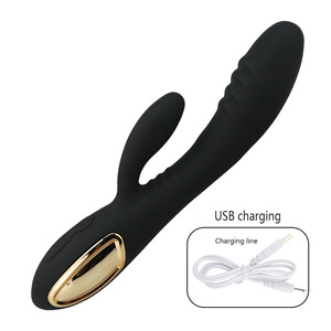 Vibrateur rechargeable pour femmes, baguette de massage avec vibrations puissantes - Product Image 2
