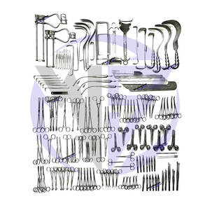 Juego Completo de 197 Piezas de Instrumentos para Laparotomía, Herramientas Completas para Cirugía Abdominal para Cirujanos, Hospitales e Instalaciones Médicas - Product Image 5