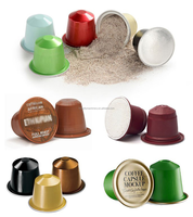Machine de remplissage et de scellage automatique rotative pour capsules de café, à tête unique, entraînée par un servomoteur, pour cartons et boîtes, vente chaude en Chine