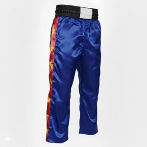 Pantalones de Entrenamiento de Kick Boxing Elásticos Premium con Textura Transpirable, Ligeros y Duraderos, 100% Poliéster, con Servicio OEM - Product Image 2