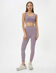 Entraînement Crop Top Logo Personnalisé Imprimé Motif Respirant Fitness Gym Soutien-Gorge Haut Impact Athlétique Débardeur OEM Activewear Vente en Gros - Product Image 2