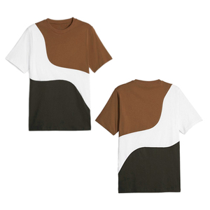 High Quality Athletify 180 Grams Microfiber Spandex/Polyester Men's T-Shirt Custom Front Embroidery Regular Fit Eco-Friendly - Product Image 1
