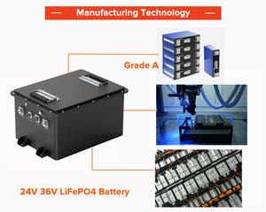 Прямая Продажа с завода, 24 В, 36 В, 48 В, 100Ah, 150Ah, 200Ah, литиевая аккумуляторная батарея Lifepo4 для езды на полу, очиститель для уборки - Product Image 4