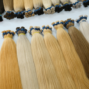 Wholesale <b>Top</b> Grade Vietnamese Slavic Virgin Human Hair Super Double Drawn Ultra Straight <b>Silky</b> Bulk Extensions 100g All Colors - Product Image 3