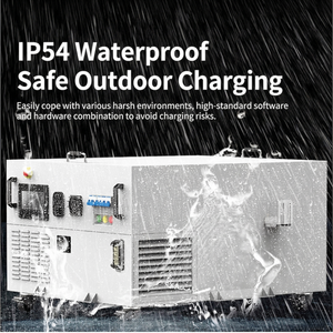 Chargeur rapide portable DC Pro 40kWh 50kWh 60kWh CCS2 CCS1 GBT Modulaire Mobile EVSE OCPP 1.6J APP pour l'infrastructure électrique mondiale - Product Image 2