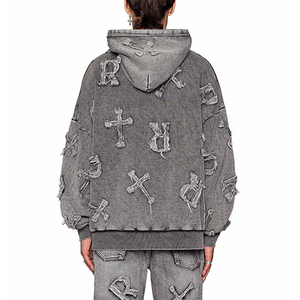 Personnalisé Nouveau Style Street Wear Hoodies Meilleure Qualité Chaud Hiver Saison Pullover Hoodies Vente Bas Prix Prêt À Expédier Hoodies - Product Image 4