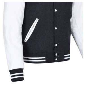 Chaqueta Varsity informal y moderna para hombre, de moda, precio económico, logotipo personalizado, ligera, de alta calidad. - Product Image 4